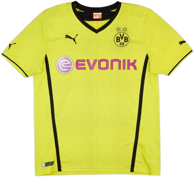Puma Borussia Dortmund Mens SS Home Shirt 2013/14