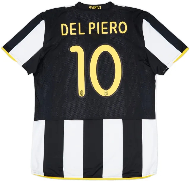 2008-09 Juventus Player Issue Home Shirt Del Piero #10 (XL)