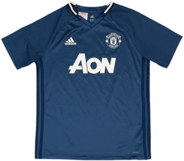 adidas Manchester United Boys SS Home Shirt 2016/17