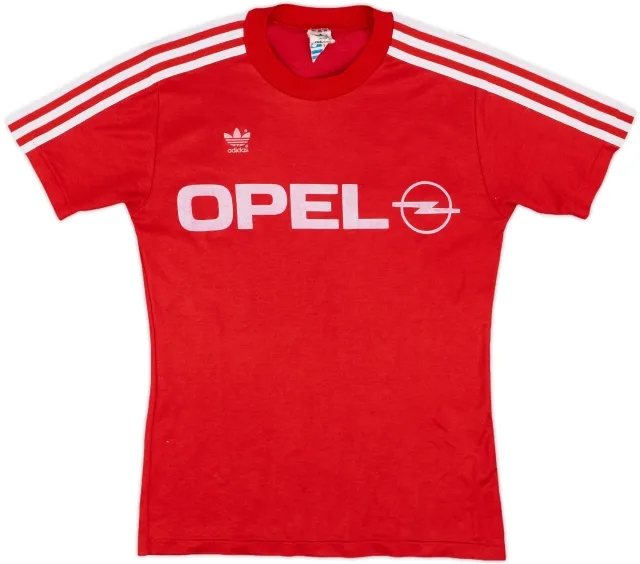 adidas Bayern Munich Mens SS Home Shirt 1989/91