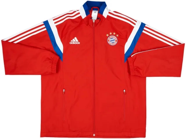 2014-15 Bayern Munich adidas Track Jacket - 8/10 - (L)