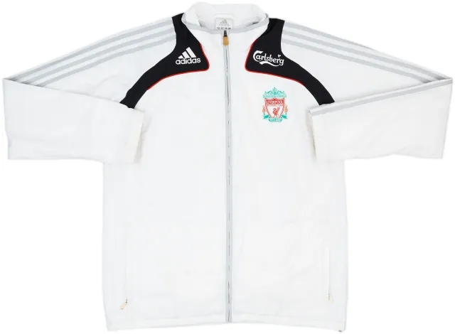 2008-09 Liverpool adidas Track Jacket - 8/10 - (M/L)