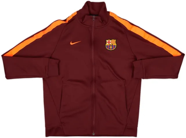 2017-18 Barcelona Nike Track Jacket - 8/10 - (M)
