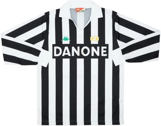 1992-94 Juventus Basic Home L/S Shirt #10 - 7/10 - (L)