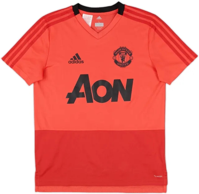 adidas Manchester United Boys SS Home Shirt 2018/19