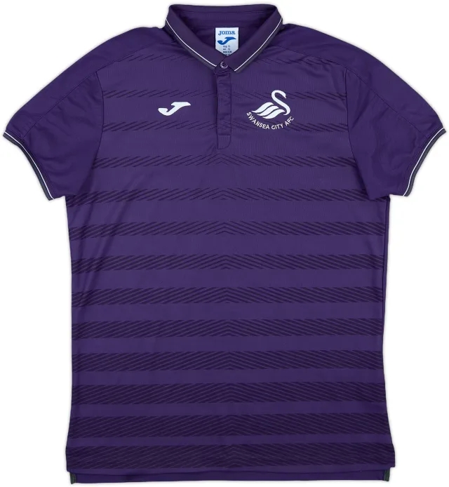2017-18 Swansea Joma Polo Shirt - 9/10 - (S)