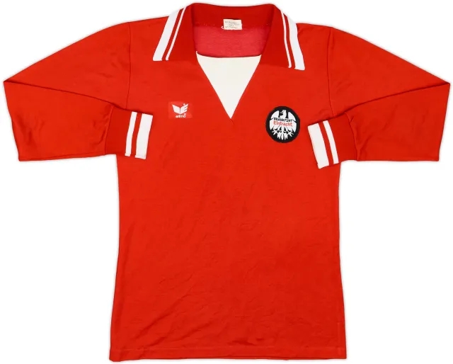 Home Eintracht Frankfurt Mens LS Home Shirt 1978/79