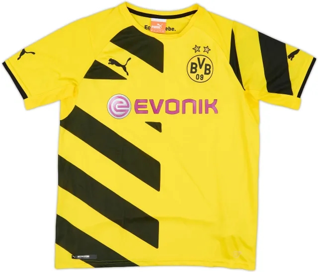Puma Borussia Dortmund Boys SS Home Shirt 2014/15