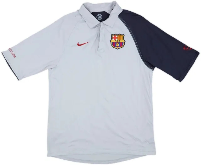 Nike Barcelona Mens SS Home Shirt 2004/05