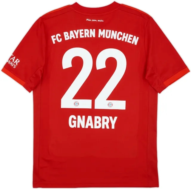 adidas Bayern Munich Boys SS Home Shirt 2019/20