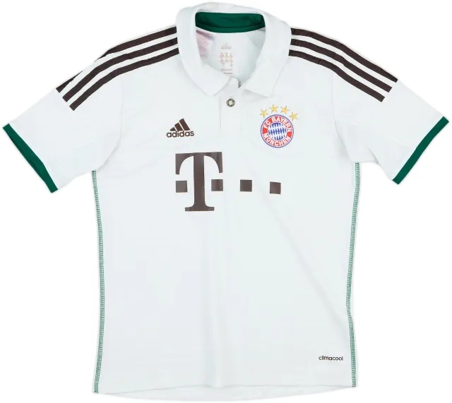 adidas Bayern Munich Boys SS Away Shirt 2013/14