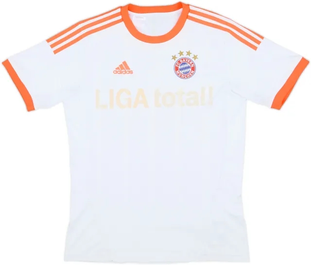 adidas Bayern Munich Boys SS Away Shirt 2012/13