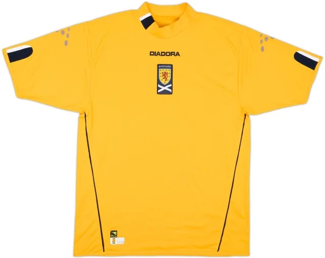 Diadora Scotland Mens SS Third Shirt 2004