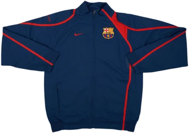 2007-08 Barcelona Nike Track Jacket - 6/10 - (L)