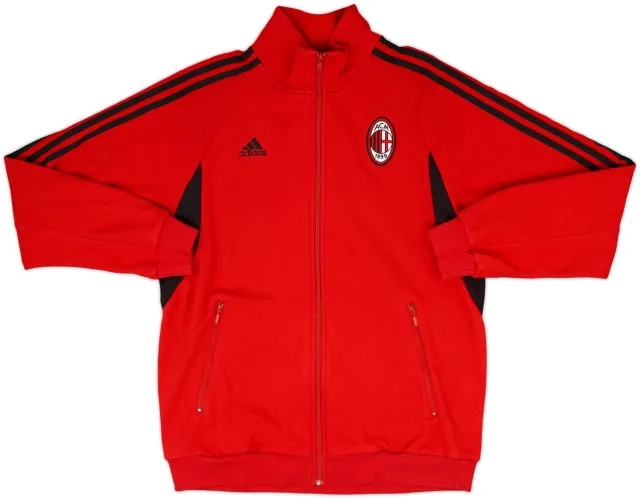 2008-09 AC Milan adidas Track Jacket - 9/10 - (M)