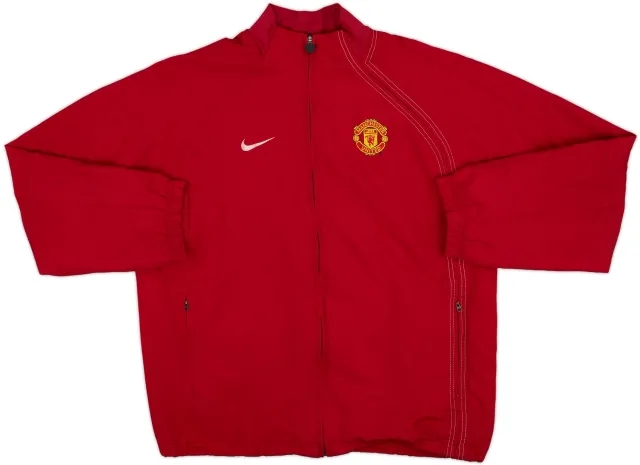 2004-05 Manchester United Nike Track Jacket - 8/10 - (L)