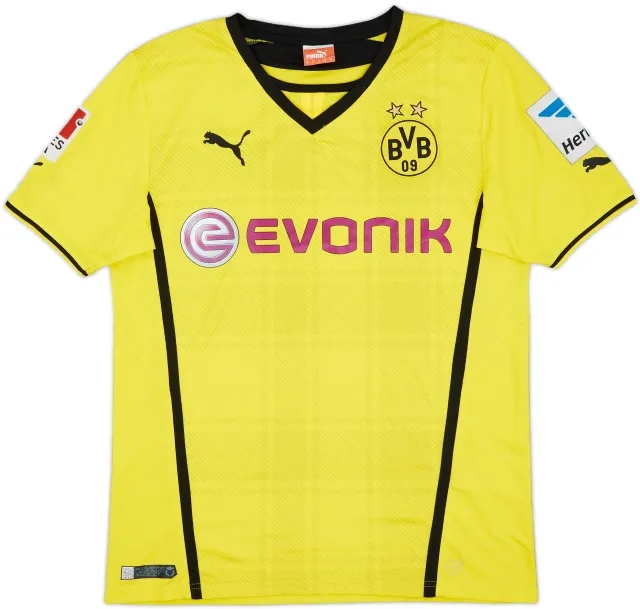 Puma Borussia Dortmund Mens SS Home Shirt 2013/14