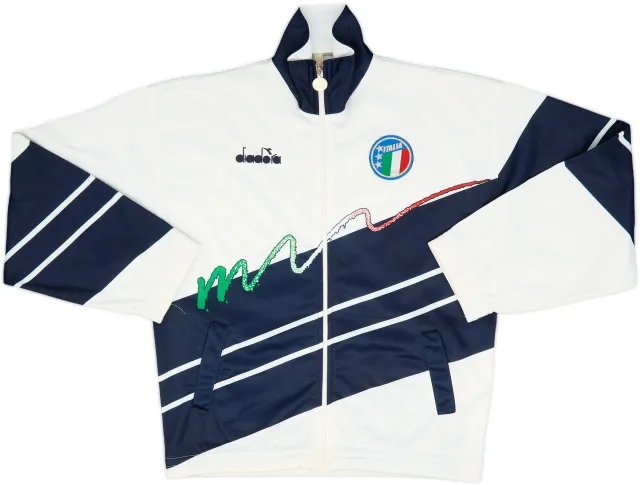 1990 Italy Diadora Track Jacket - 7/10 - (S)