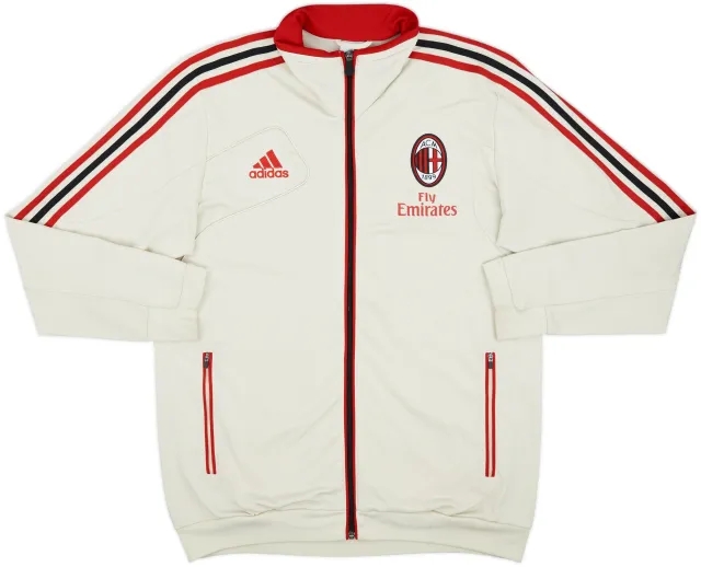 2012-13 AC Milan adidas Track Jacket - 9/10 - (L)