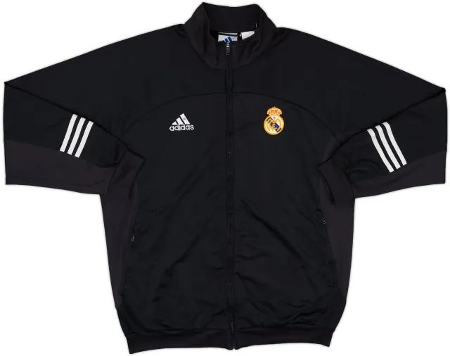 2002-03 Real Madrid adidas Track Jacket - 6/10 - (L/XL)