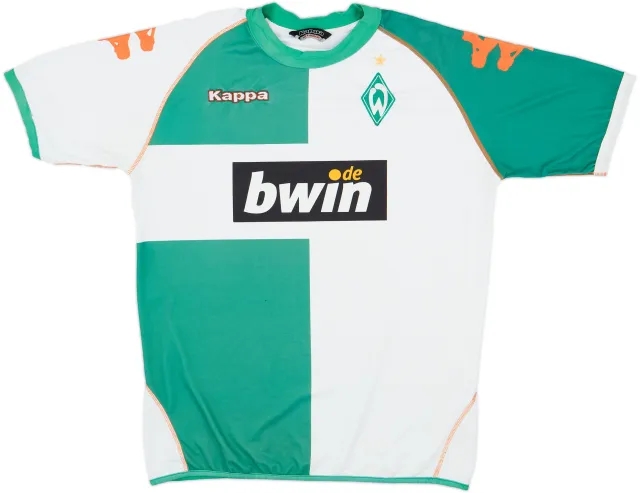 Kappa Werder Bremen Mens SS Home Shirt 2006/07