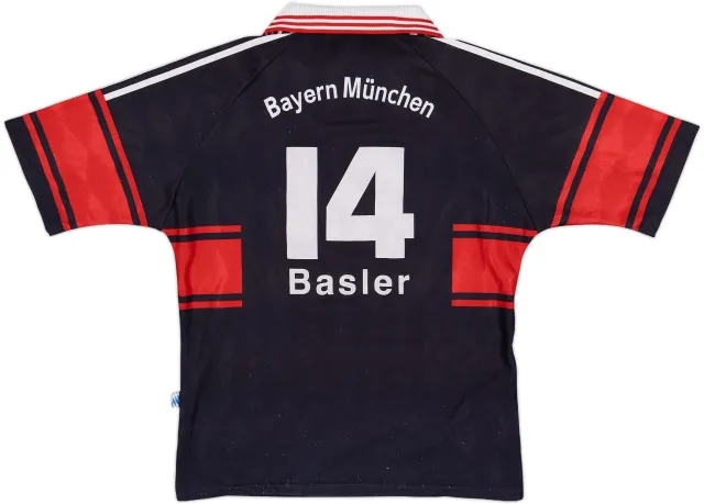adidas Bayern Munich Boys SS Home Shirt 1997/99