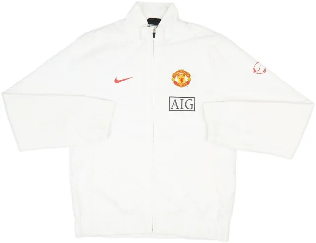 2009-10 Manchester United Nike Track Jacket - 7/10 - (M)