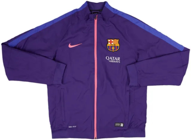 2015-16 Barcelona Nike Track Jacket - 8/10 - (M)