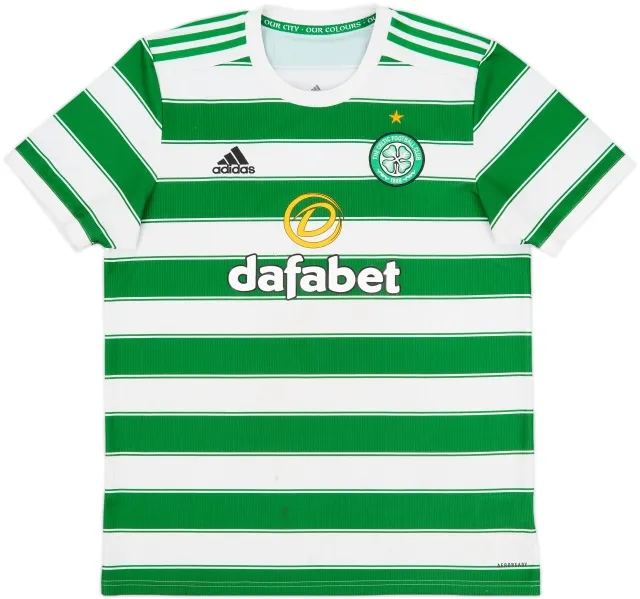 adidas Celtic Mens SS Home Shirt 2021/22