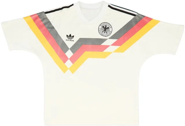 adidas Germany Mens SS Home Shirt 1988