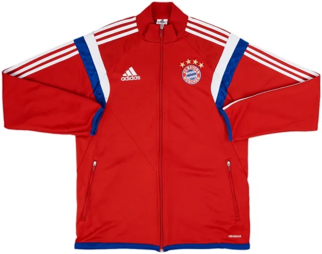 2014-15 Bayern Munich adidas Track Jacket - 8/10 - (M)