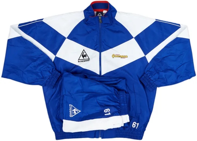 1998 Nagoya Grampus Eight Le Coq Sportif Player Issue Full Tracksuit #61 - 7/10 - (XL)