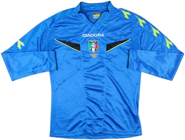 Diadora Italy Mens LS Home Shirt 2000