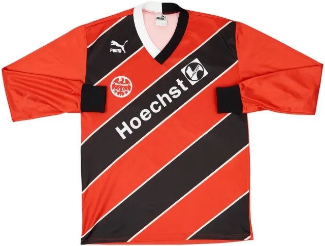 Puma Eintracht Frankfurt Mens LS Home Shirt 1987/89