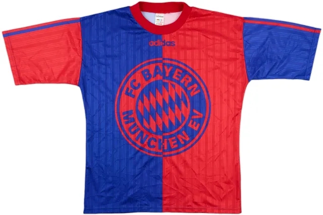 adidas Bayern Munich Mens SS Home Shirt 1995/96