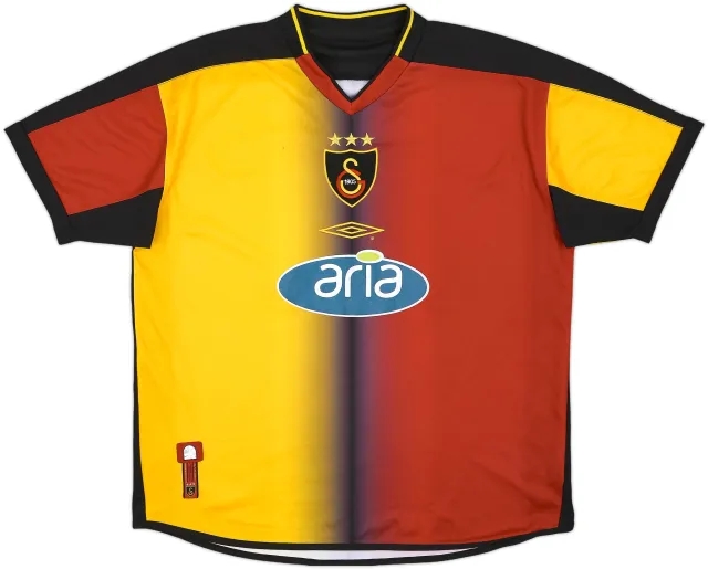 Umbro Galatasaray Mens SS Home Shirt 2003/04