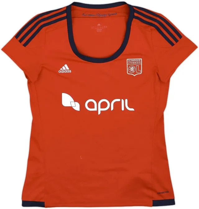 adidas Lyon Mens SS Away Shirt 2015/16