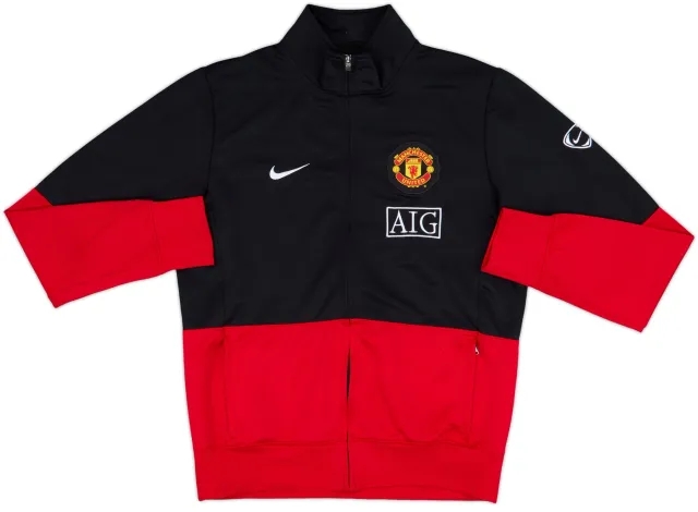 2009-10 Manchester United Nike Track Jacket - 6/10 - (M)