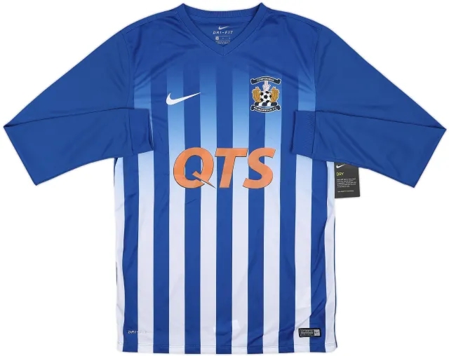 adidas Kilmarnock Mens LS Home Shirt 2016/17