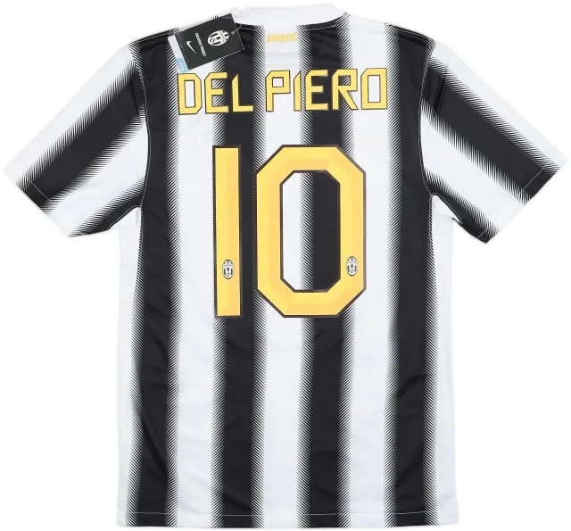 2011-12 Juventus Home Shirt Del Piero #10 (S)