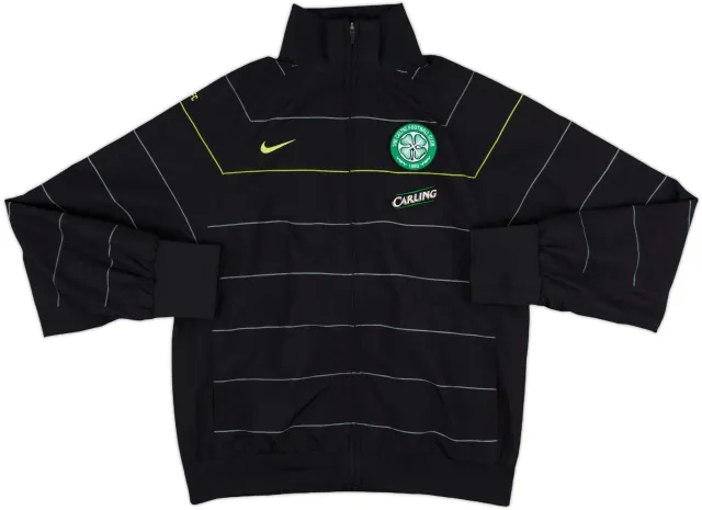 2008-09 Celtic Nike Track Jacket - 8/10 - (M)