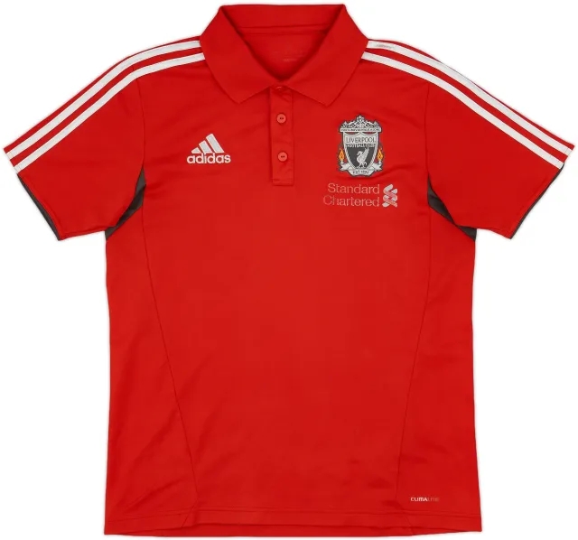 2011-12 Liverpool adidas Polo Shirt - 6/10 - (M)