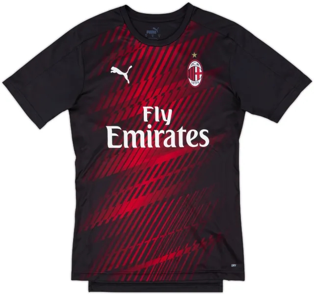 2019-20 AC Milan Puma Training Shirt - 9/10 - (S)