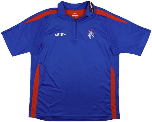 Umbro Rangers Mens SS Home Shirt 2009/10