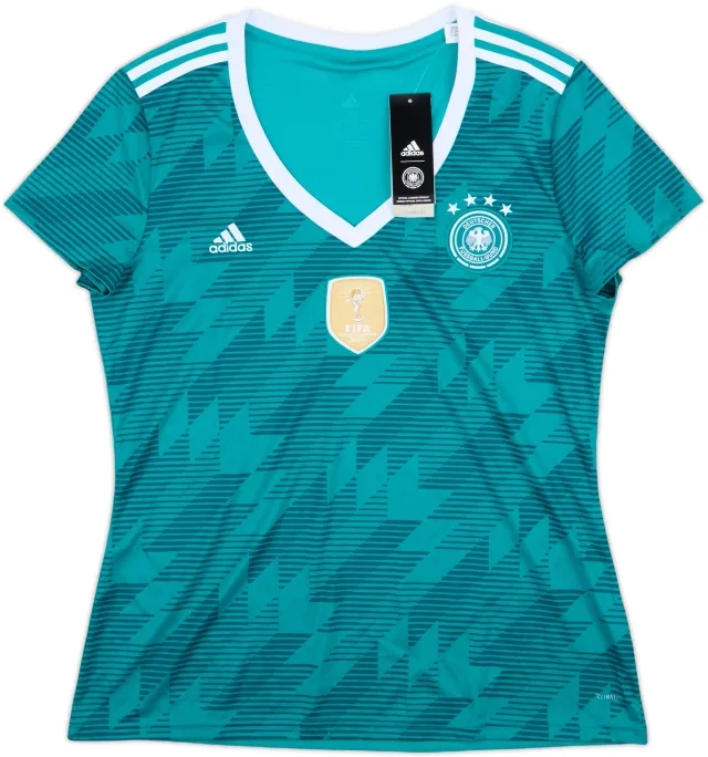 adidas Germany Womens SS Away Shirt 2018