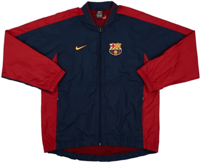 1999-00 Barcelona Nike Track Jacket - 8/10 - (S)