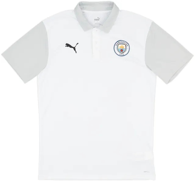 2019-20 Manchester City Puma Polo Shirt - 8/10 - (L)