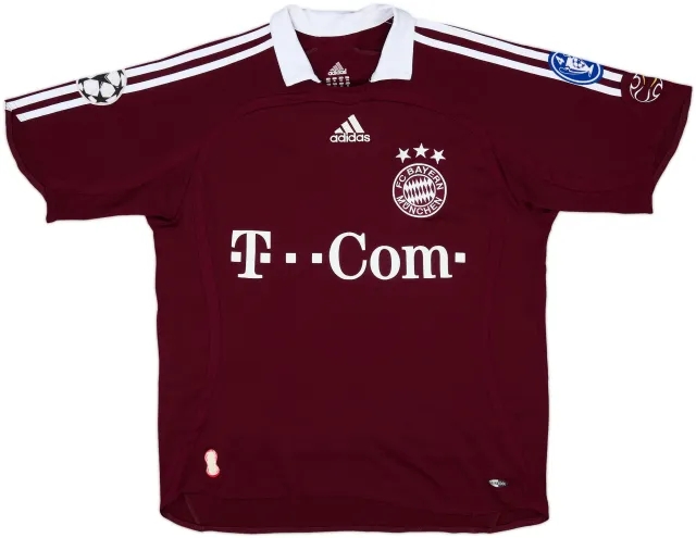 adidas Bayern Munich Boys SS Home Shirt 2006/07