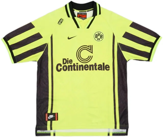 Nike Borussia Dortmund Boys SS Home Shirt 1996/97