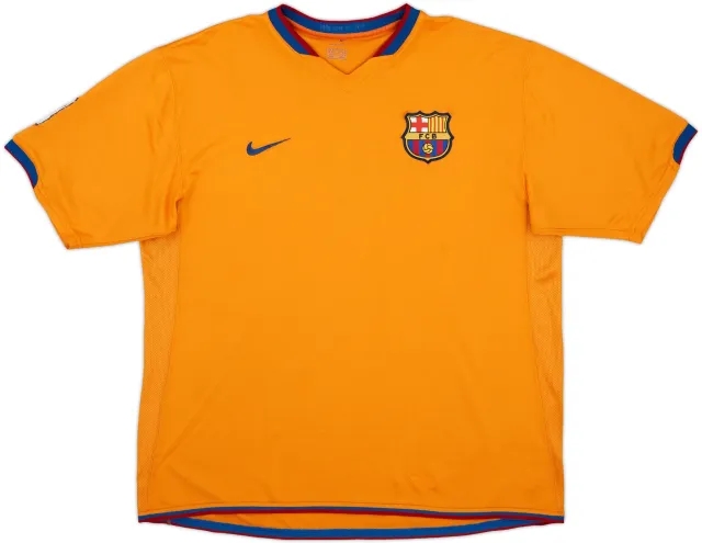 Nike Barcelona Mens SS Away Shirt 2006/08